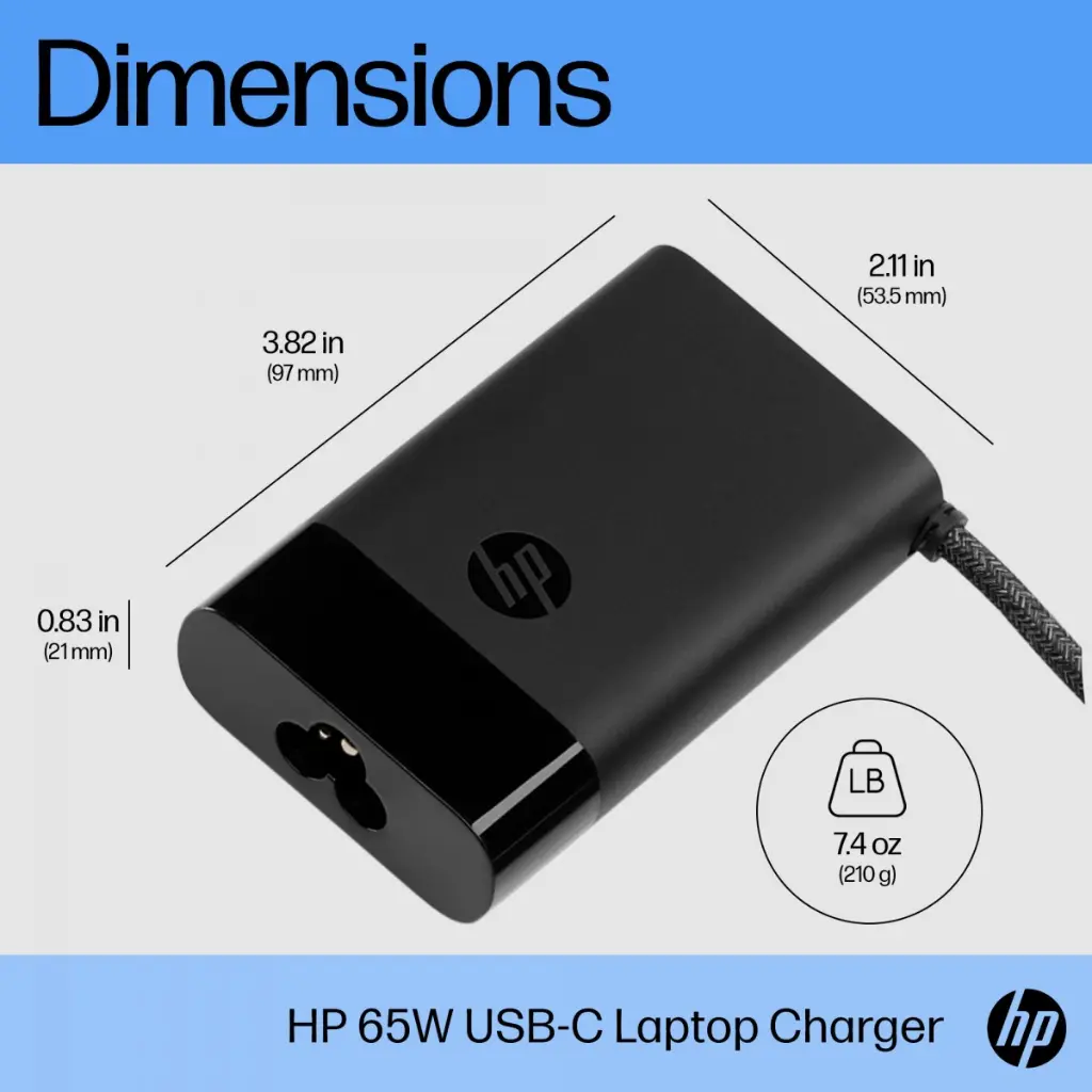 Chargeur Ordinateur Portable HP Type C 65W6.webp