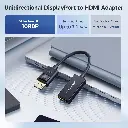 Adaptateur DisplayPort Vers HDMI Câble Convertisseur Avec Audio2.webp