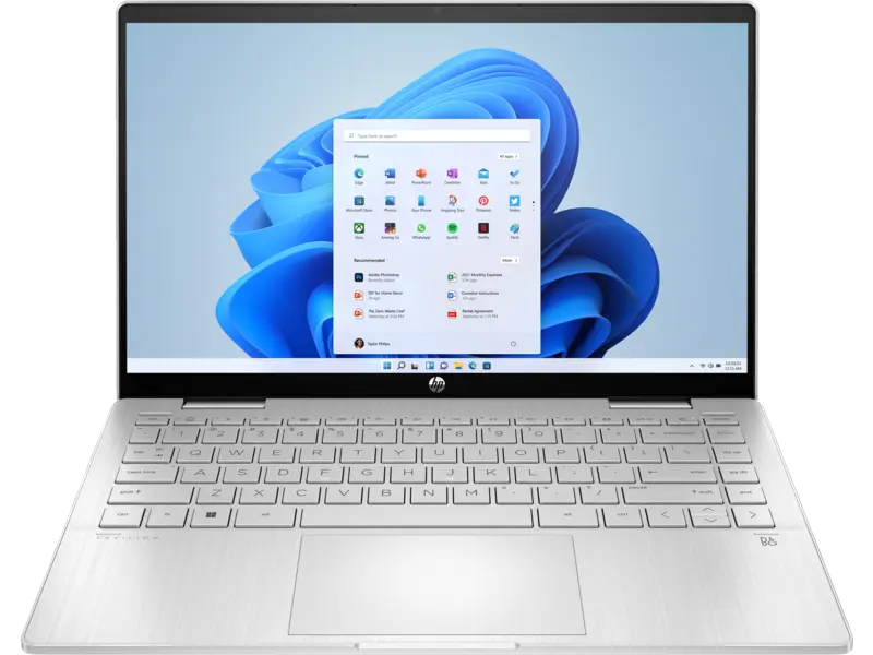 Portable HP Pav 14 X360 ek1035 Intel Core i7-13ème Gen-16 Go DDR4 RAM-1To SSD-Windows 11 Pro-Ecran 14 pouces - tic.ci vo....webp