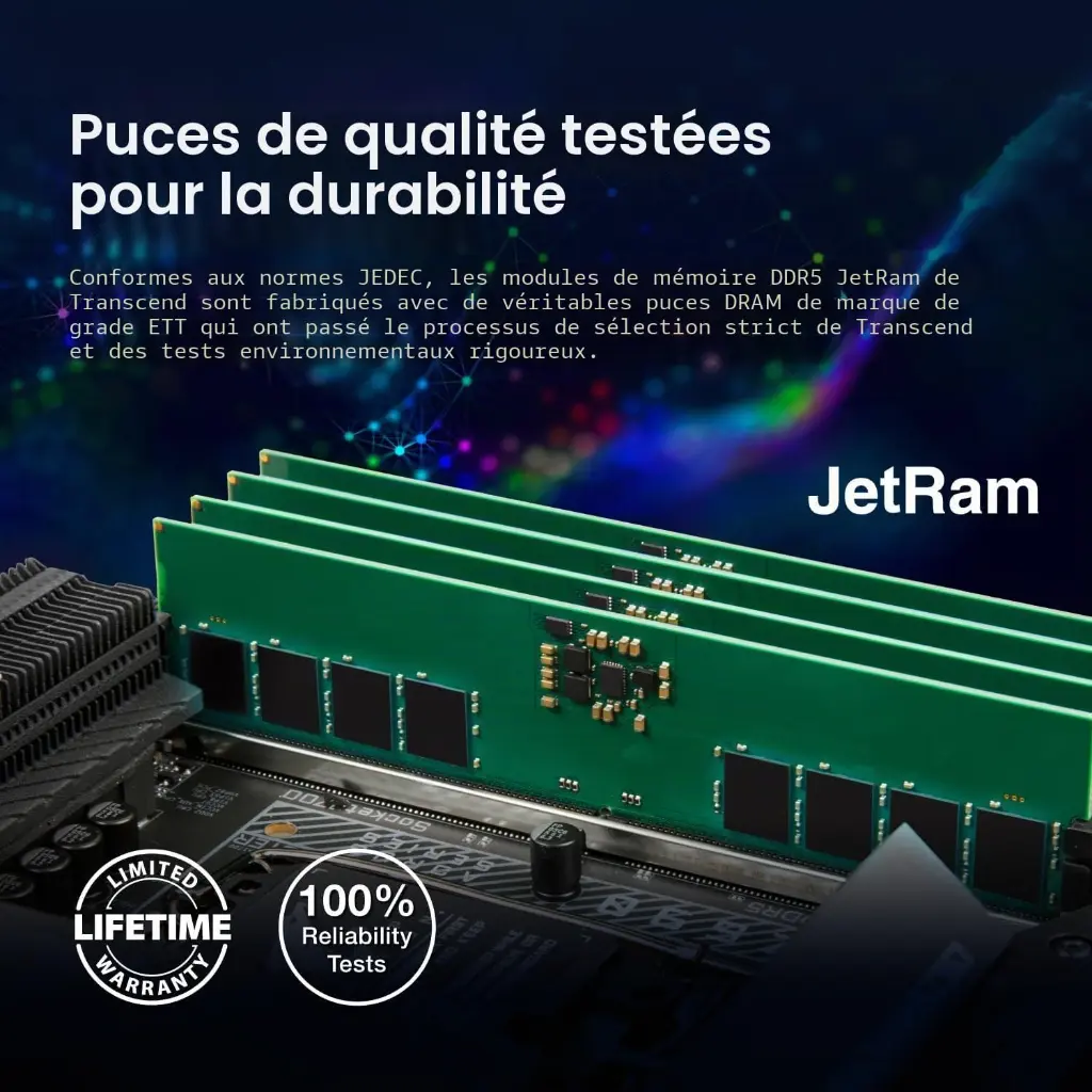 Memoire Vive (RAM) Transcend DDR5 5600GHZ 32 Go bureau4.webp