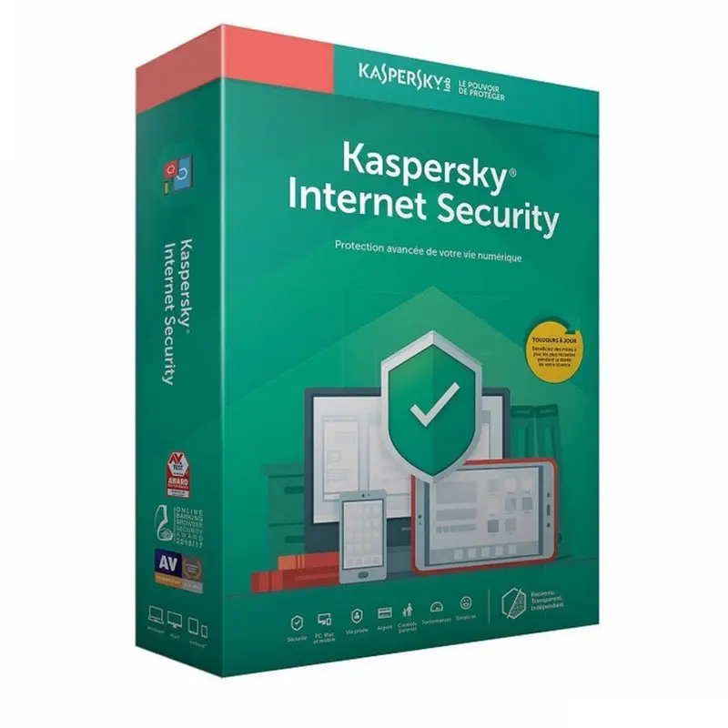 ANTIVIRUS KASPERKY INTERNET SECURITY 3 POSTE +1