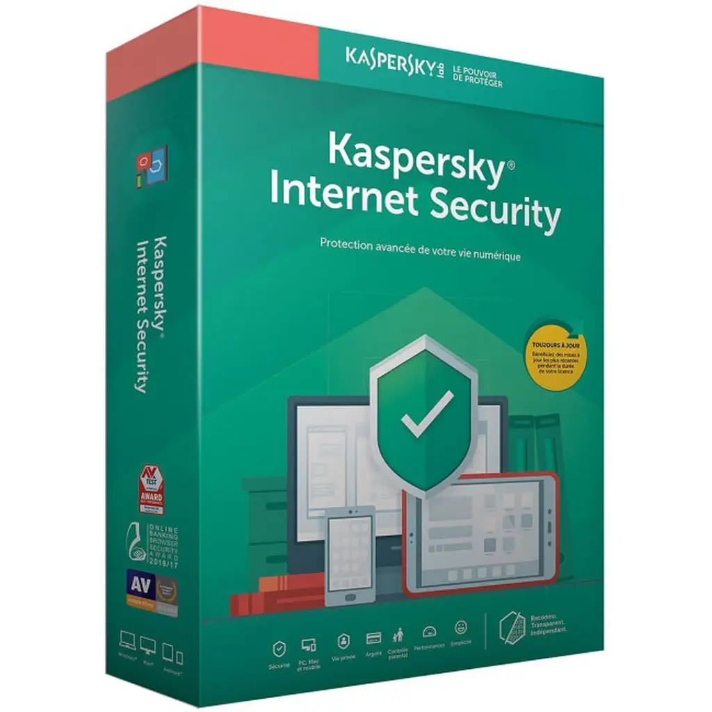 ANTIVIRUS KASPERKY INTERNET SECURITY SERVEUR 1+5 PCS