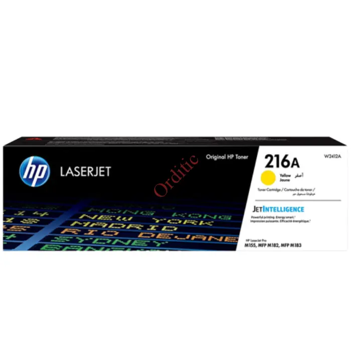 Cartouche HP Toner Original 216 A Jaune