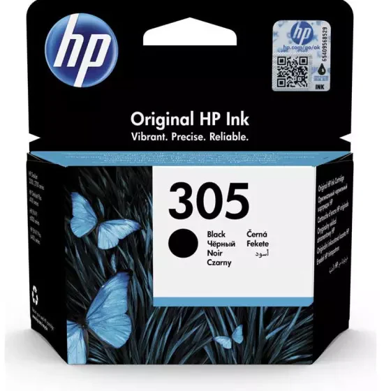 Cartouche d'encre noir HP 305