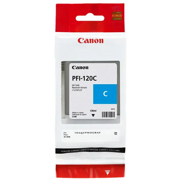 Canon PFI-120C Cartouche Blue traceur