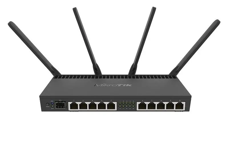 Routeur Mikrotik RB4011 Wireless, Dual-band 2.4/5GHz, (RB4011iGS+5HacQ2HnD-IN)